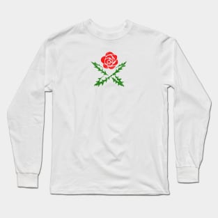 Skull Knight Shield Long Sleeve T-Shirt